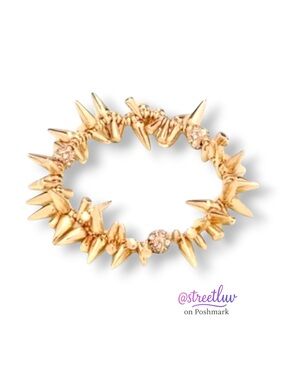 🔥 50% OFF | Stella & Dot Gold Renegade Cluster Bracelet - NIB